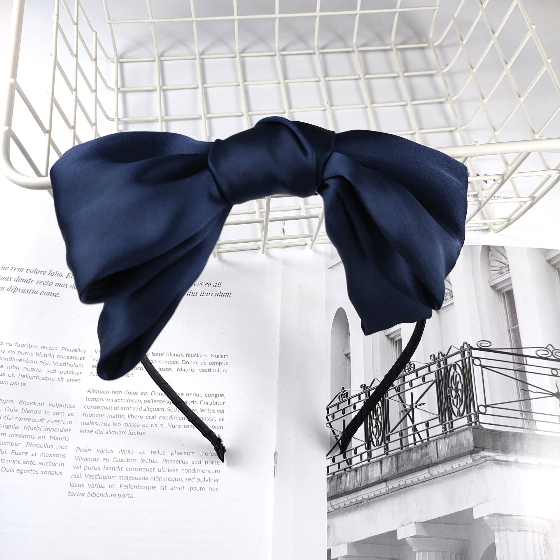 Wholesale Large Bow Fabric Headband