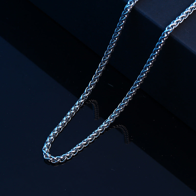 Wholesale Titanium Steel Non-fading Men's Necklace