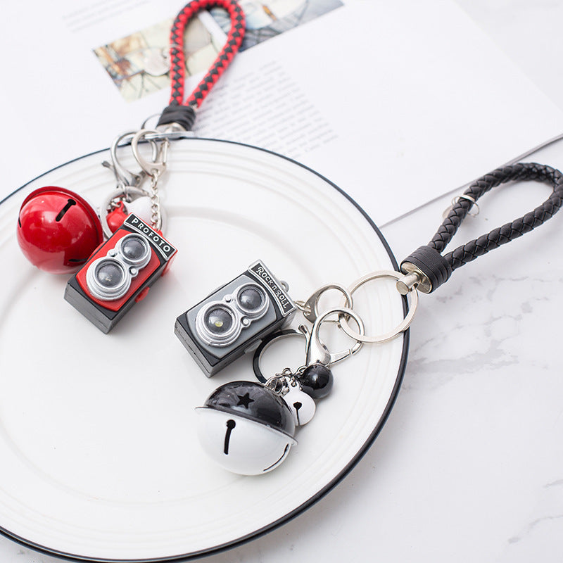 Wholesale camera pendant LED sounding luminous keychain
