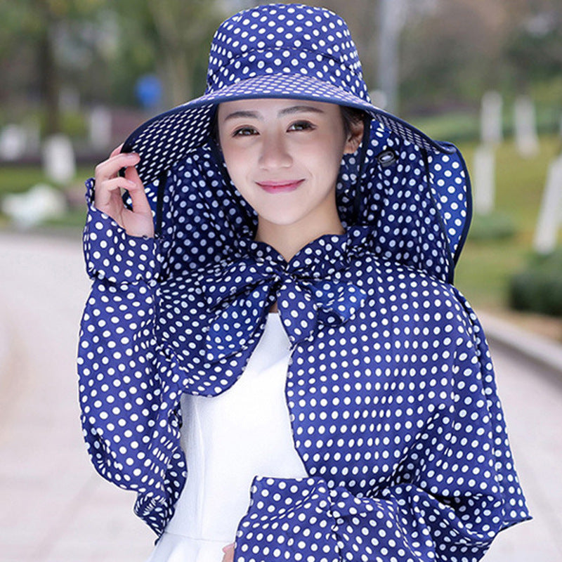 Wholesale Nylon Summer UV Protection Large Brim Summer Hat