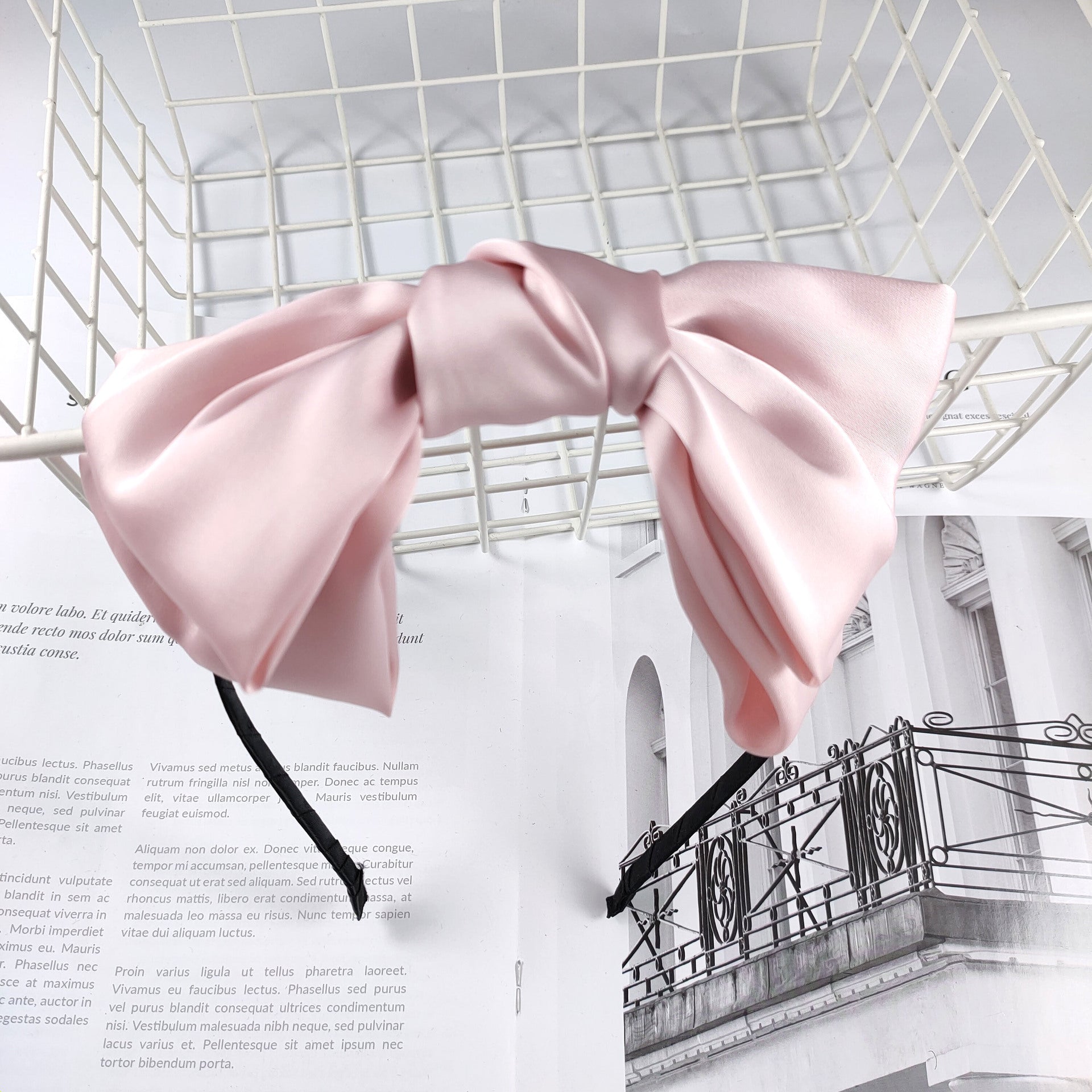 Wholesale Large Bow Fabric Headband