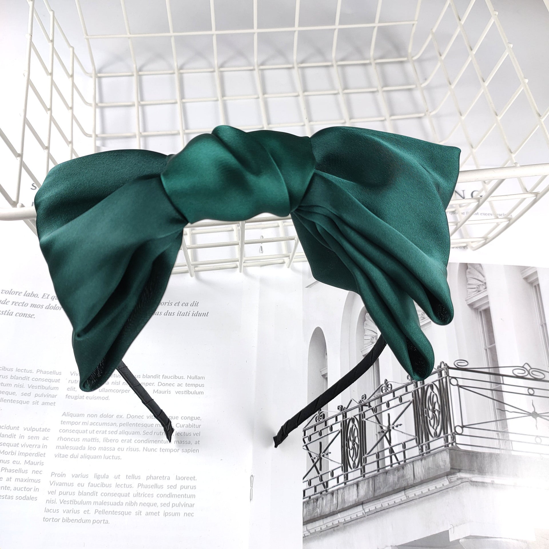 Wholesale Large Bow Fabric Headband