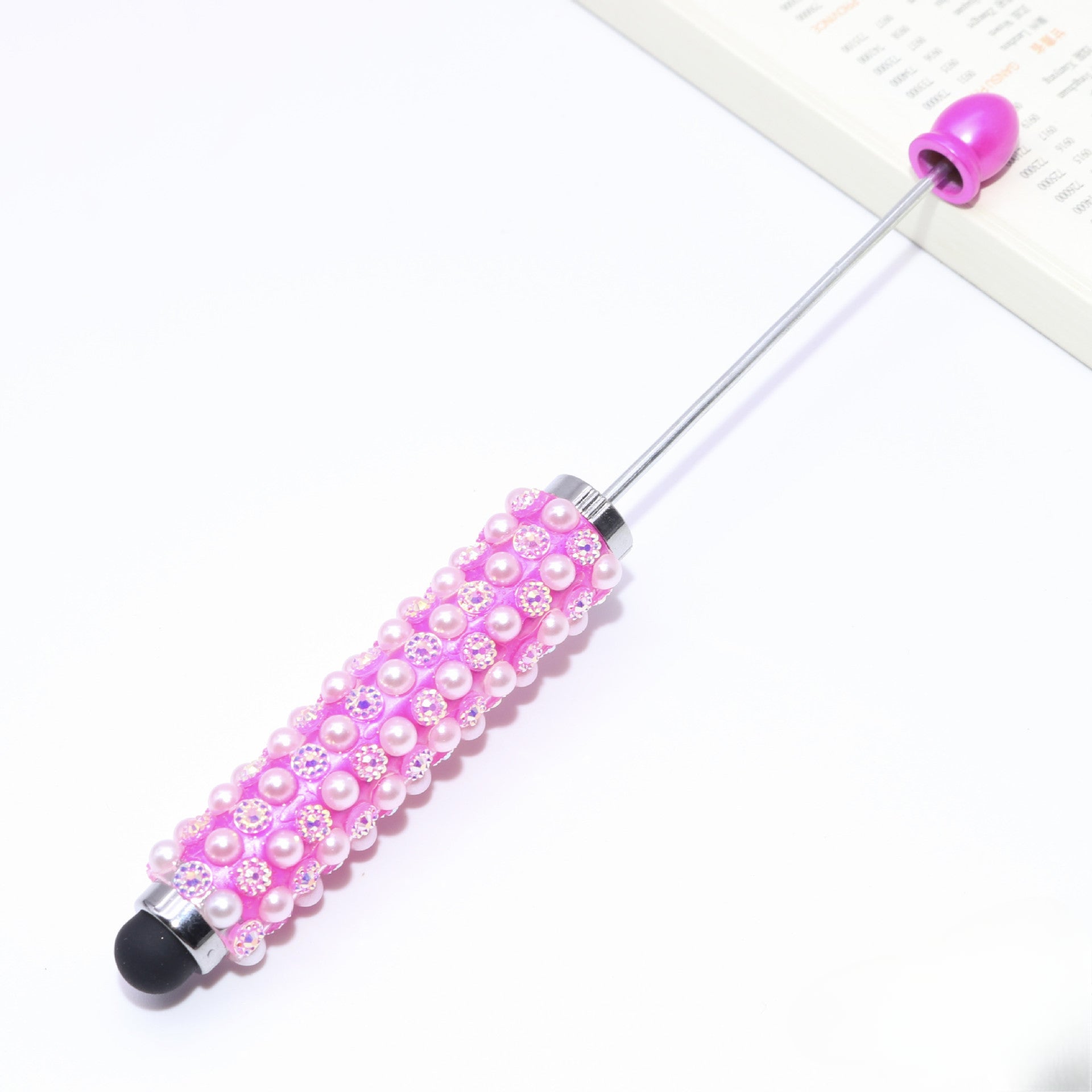 Wholesale Plum Blossom Diamond Pearl DIY Touch Screen Color Creative Touch Screen Pen