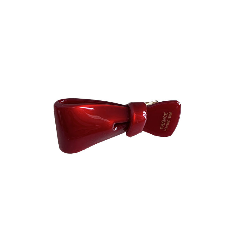 Wholesale Colorful Bow Duck Mouth Acetate Hair Clips