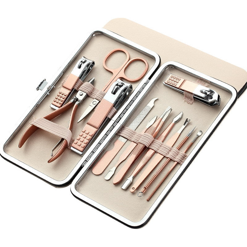 Wholesale Nail Clipper Set 18 Pieces Stainless Steel Accessories
