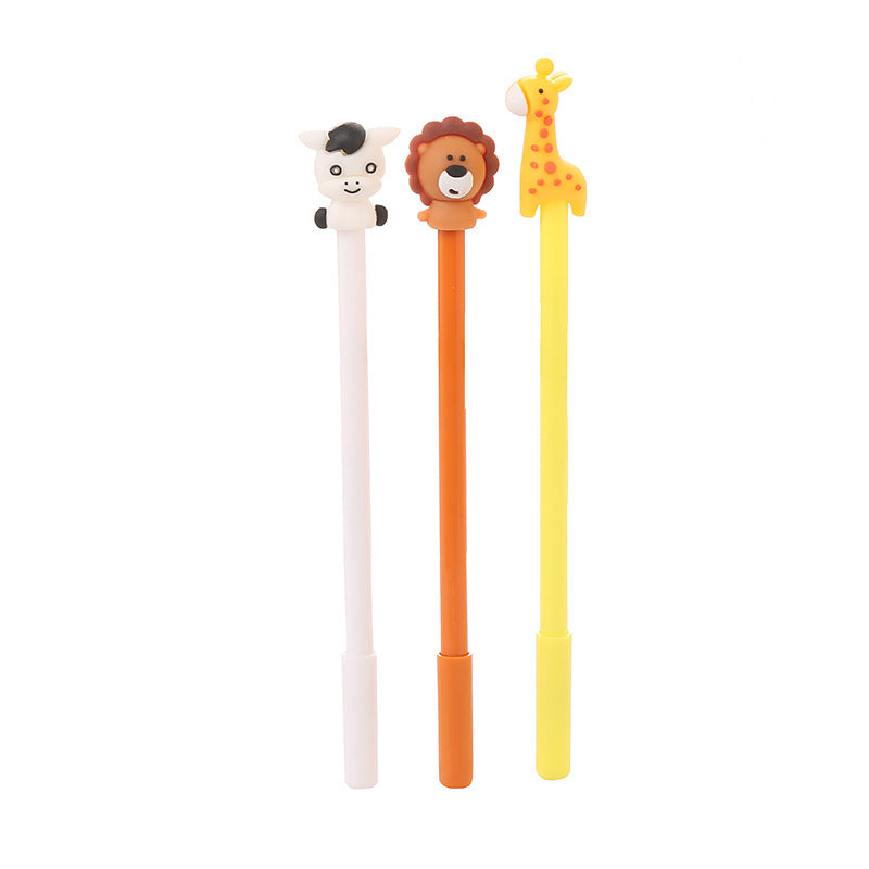 Wholesale Cartoon Animal Plastic Neutral Pens