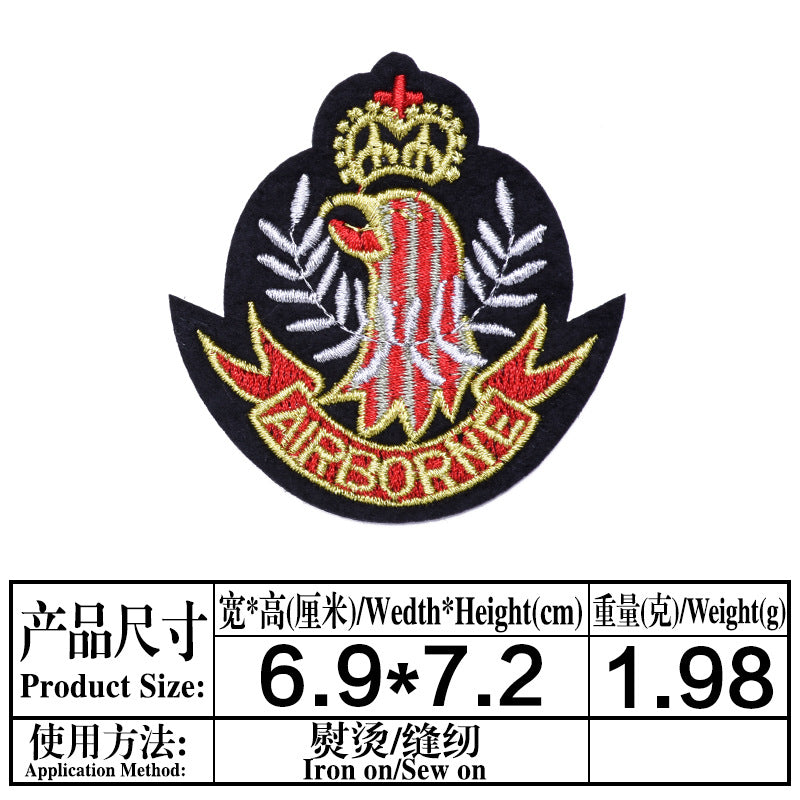 Wholesale Fashion Embroidery Cloth Patches Set Of 9 Badge For Clothing DIY Accessory Gift