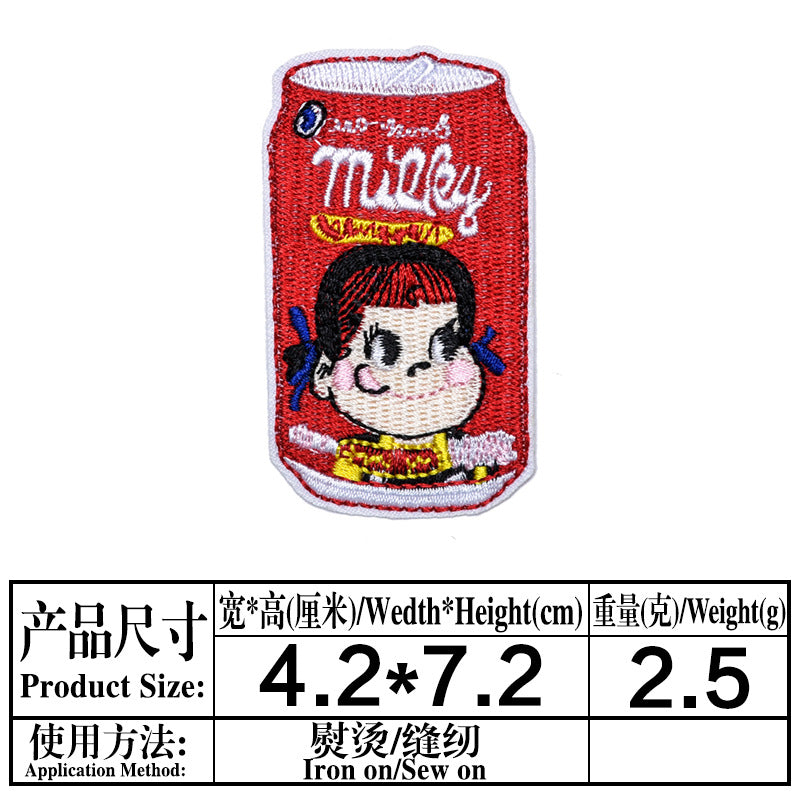 Wholesale Cartoon Embroidery Patches Princess Design Cloth Patch DIY Sewing Accessory For Clothing