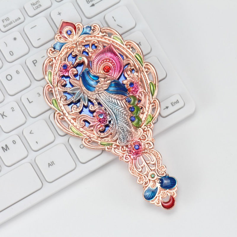 Wholesale Russian Style Retro Peacock Set Mirror