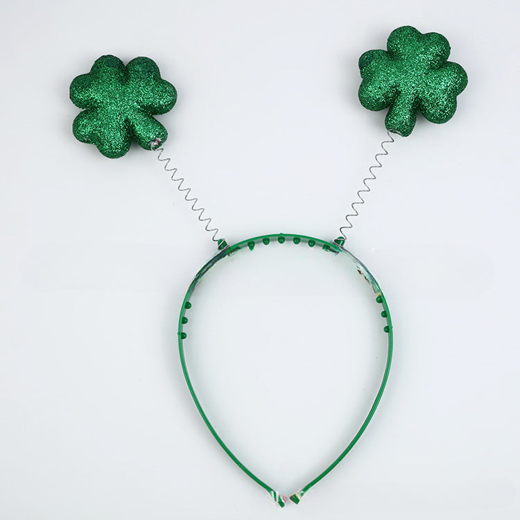 Wholesale 10pcs St. Patrick's Day Plastic Headbands