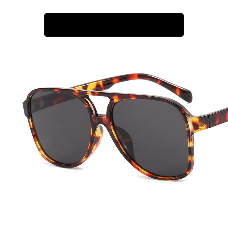Wholesale PC Double Beam Large Frame Sunglasses
