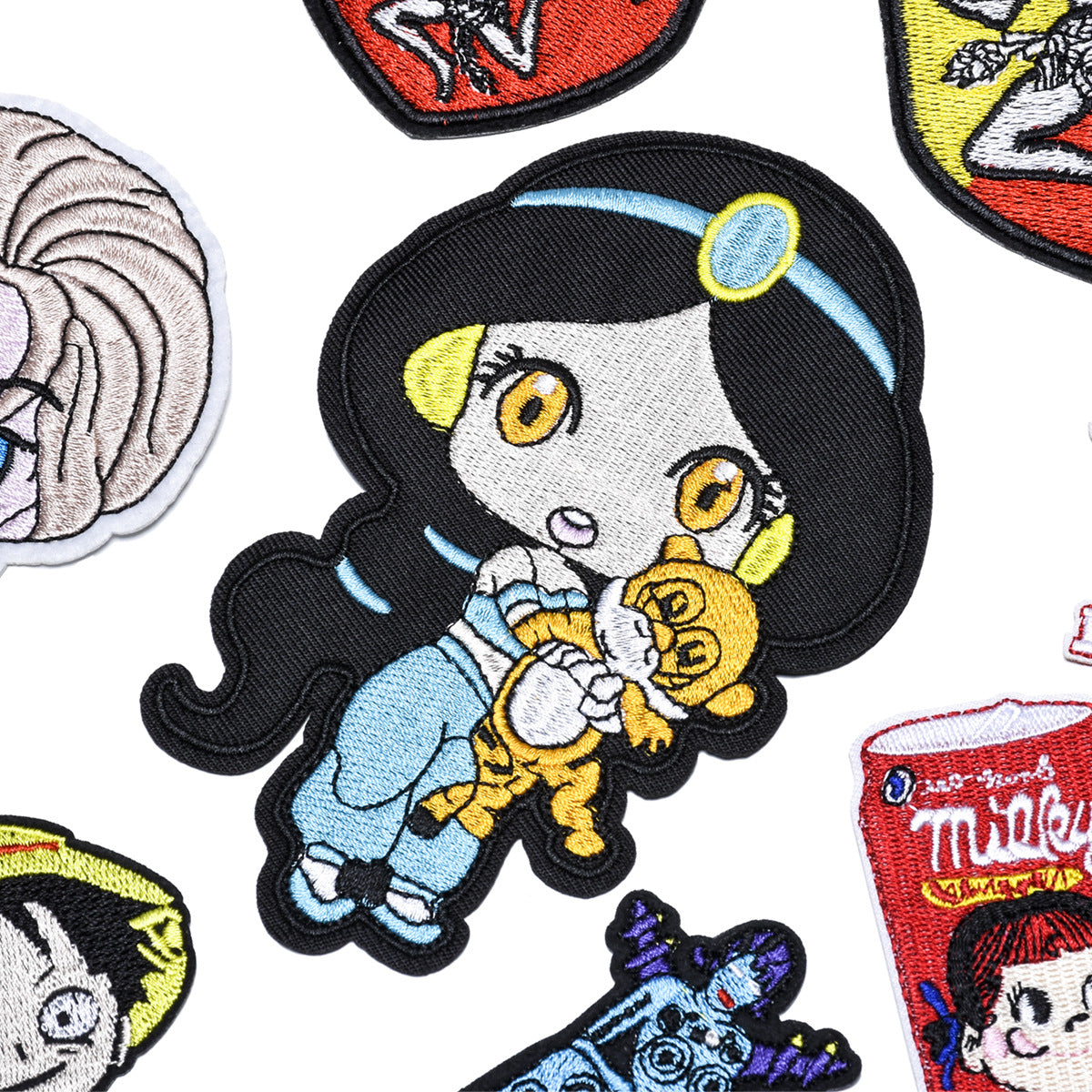 Wholesale Cartoon Embroidery Patches Princess Design Cloth Patch DIY Sewing Accessory For Clothing