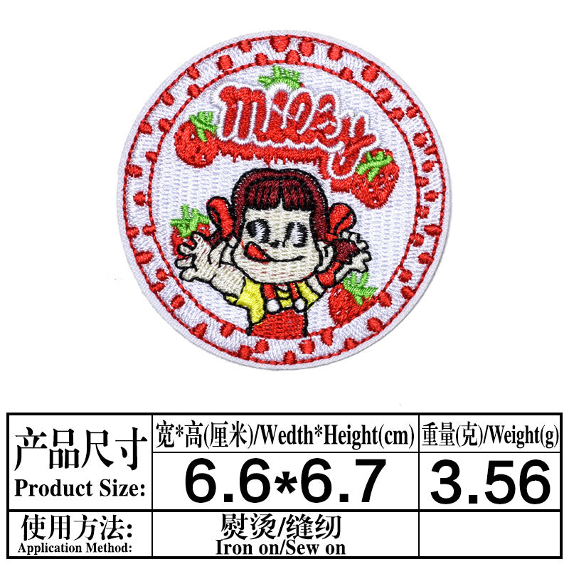 Wholesale Cartoon Embroidery Patches Princess Design Cloth Patch DIY Sewing Accessory For Clothing