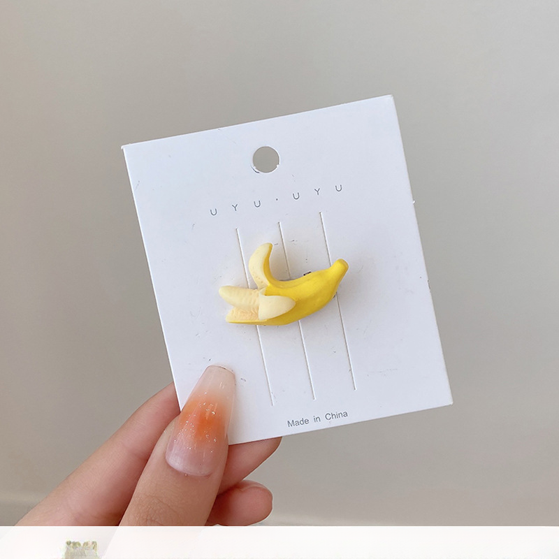 Wholesale Imitation Food Resin Hairpin