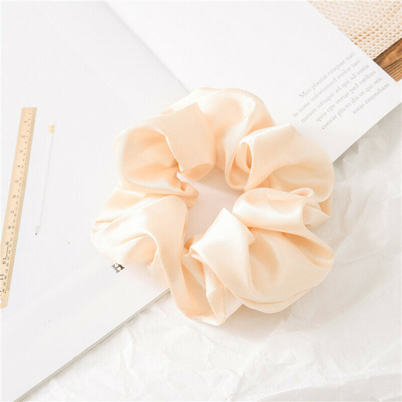 Wholesale Solid Color Fabric Large Intestine Hair Tie