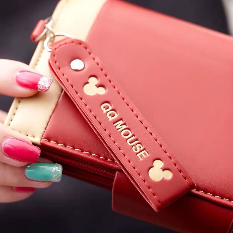 Wholesale Short PU Cartoon Folding Zero Wallet