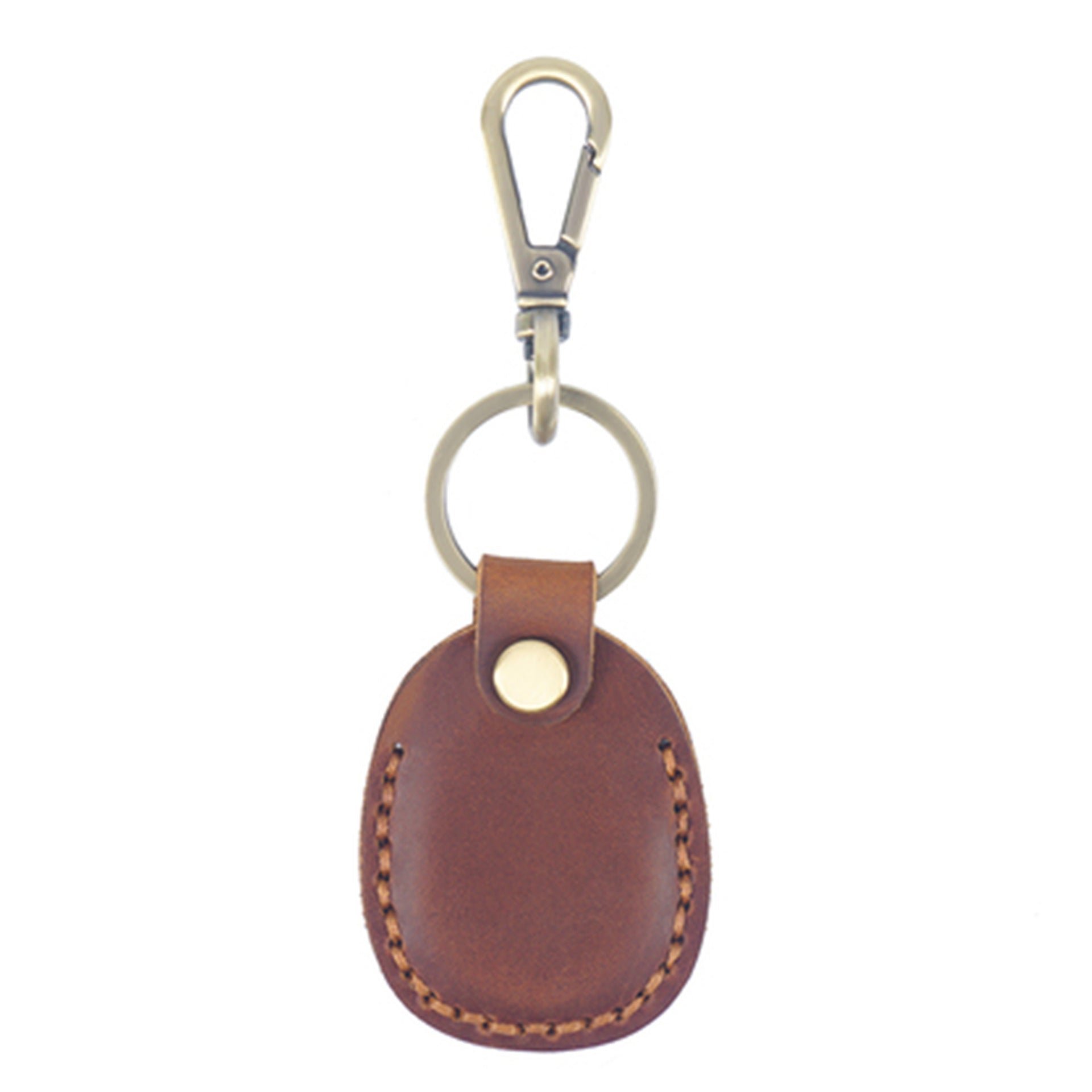Wholesale Handmade Cowhide Access Card Holder Keychain
