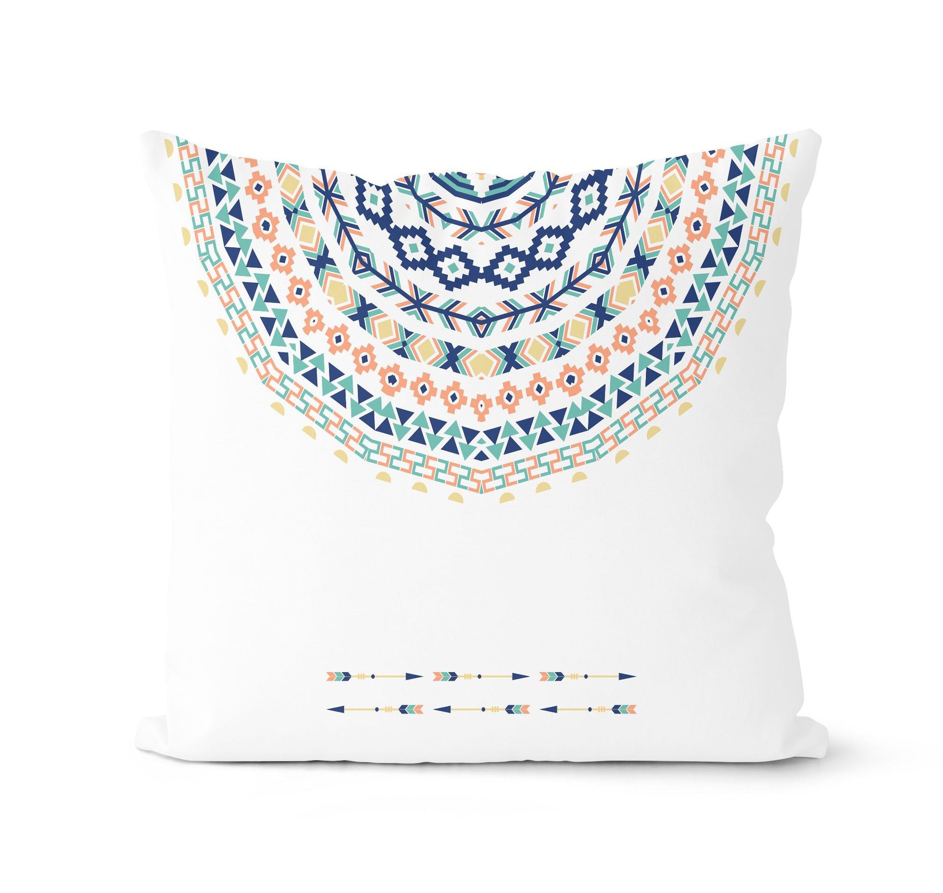 Wholesale Aztec Abstract Geometric Ethnic Style Polyester Pillowcase