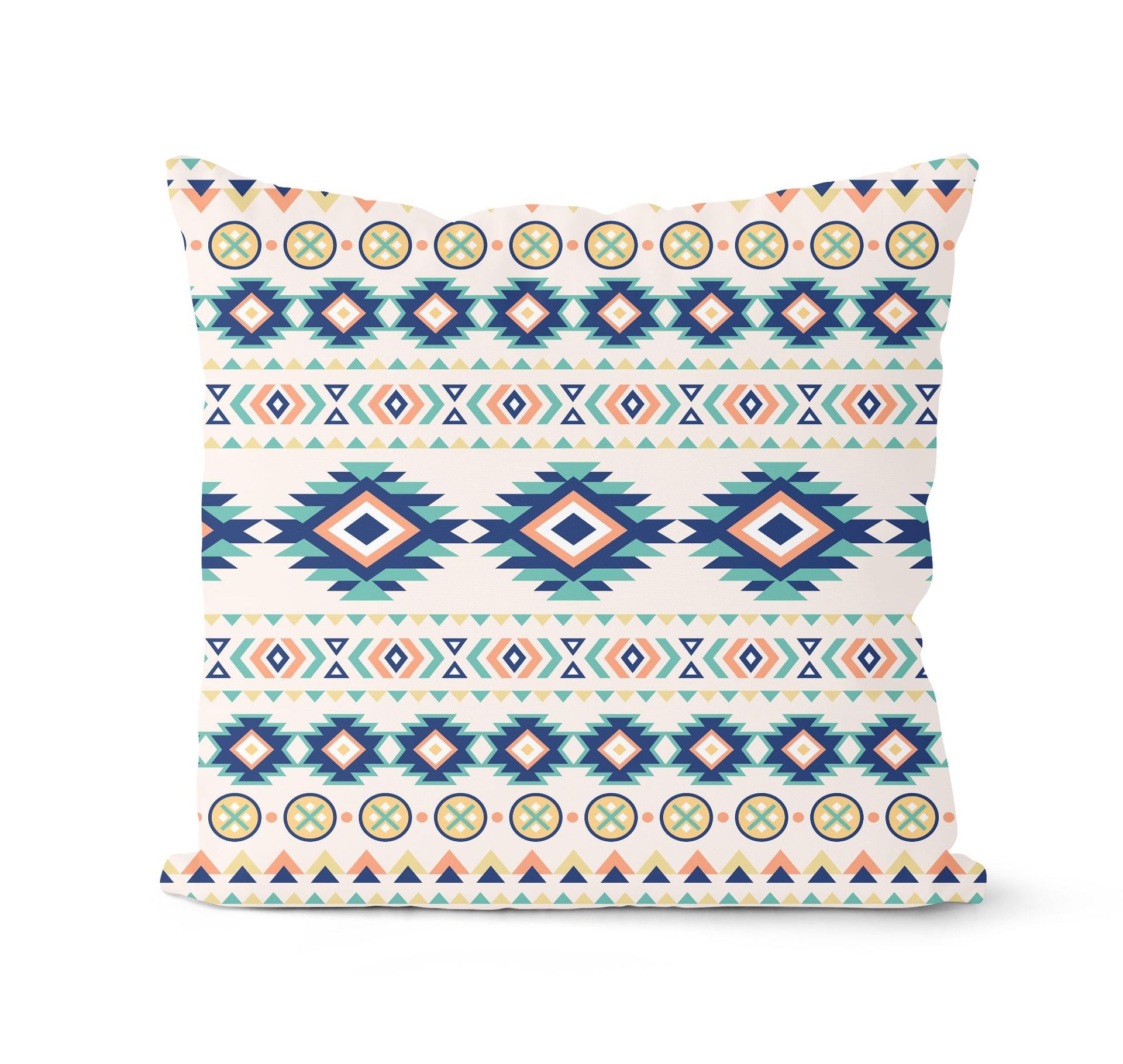 Wholesale Aztec Abstract Geometric Ethnic Style Polyester Pillowcase