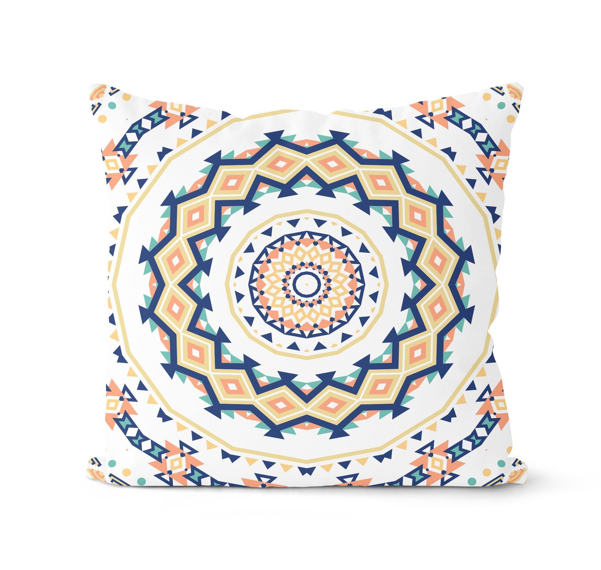 Wholesale Aztec Abstract Geometric Ethnic Style Polyester Pillowcase