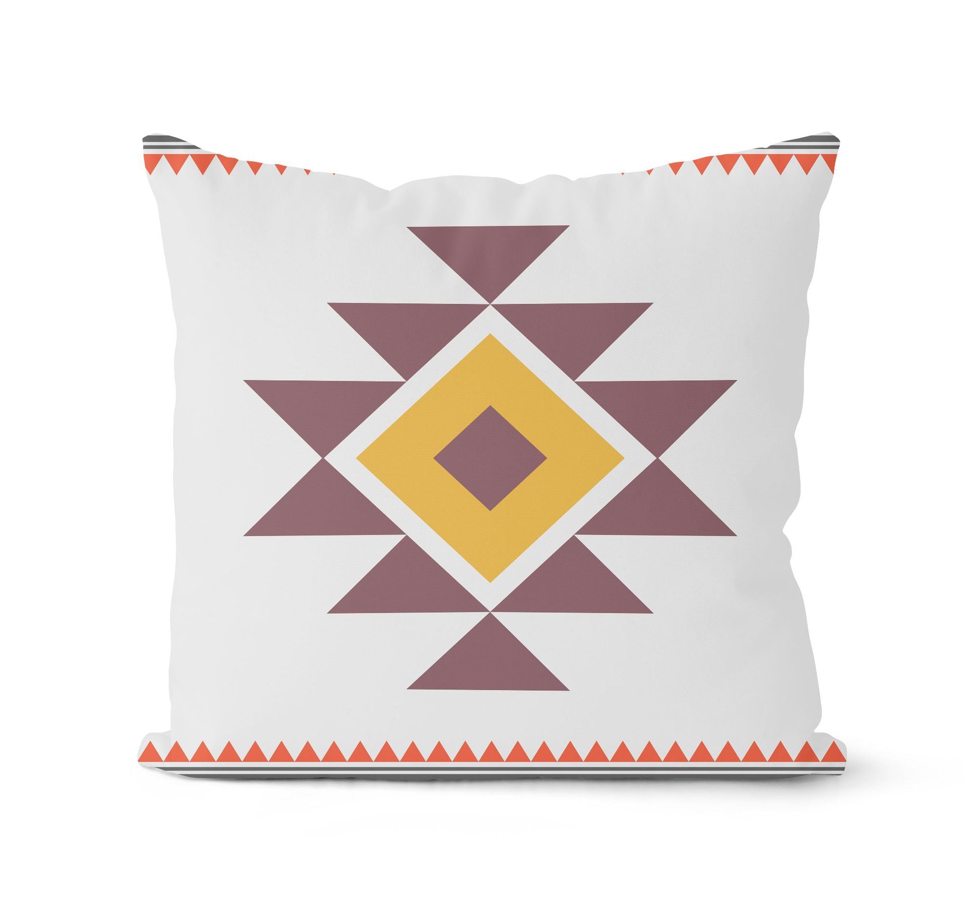 Wholesale Aztec Abstract Geometric Ethnic Style Polyester Pillowcase