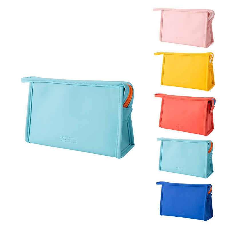 Wholesale PU Candy Color Cosmetic Bag