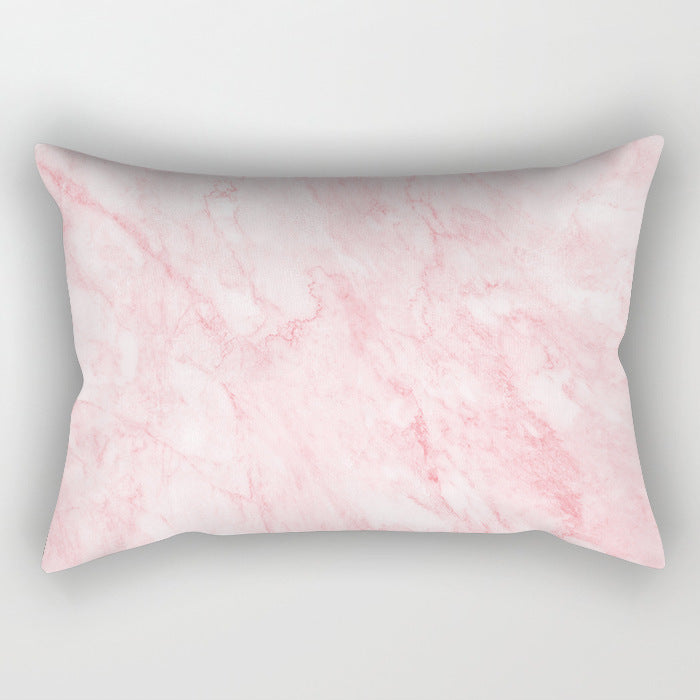 Wholesale Pink Geometric Polyester Pillow Covers