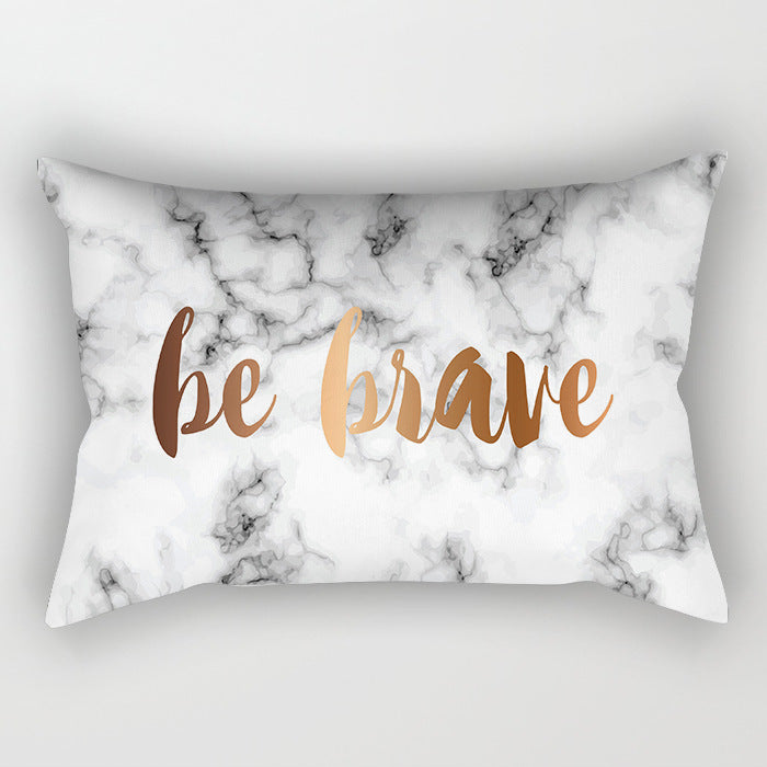 Wholesale Pink Geometric Polyester Pillow Covers