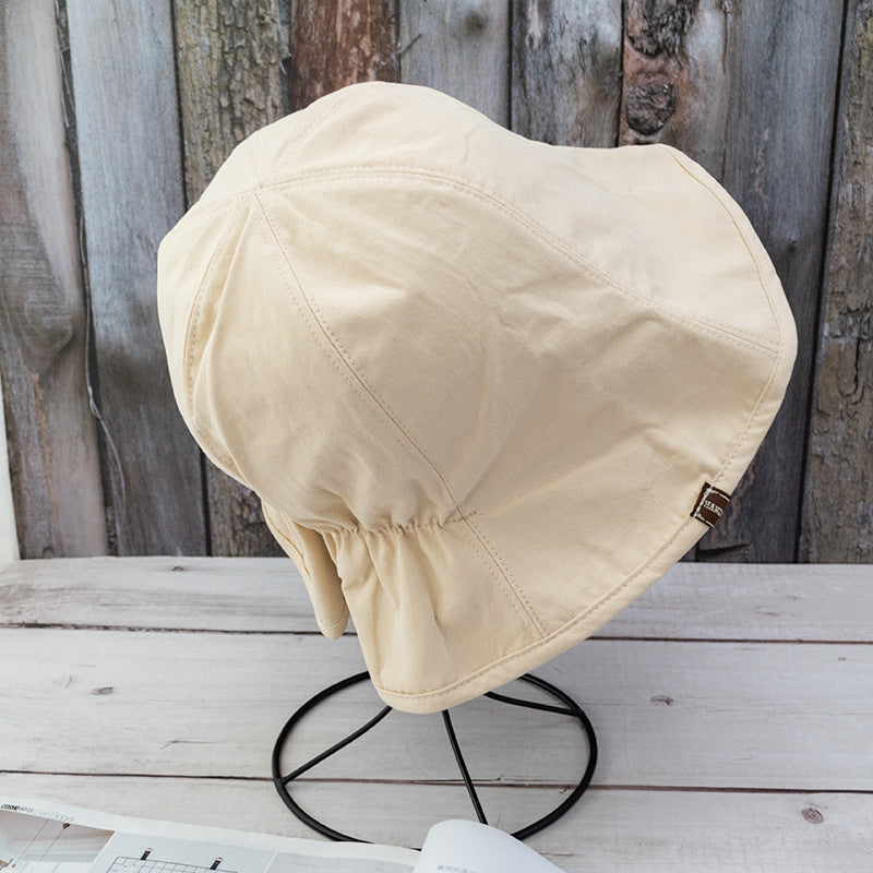 Wholesale Small Cloth Label Fisherman Double-sided Sun Hat