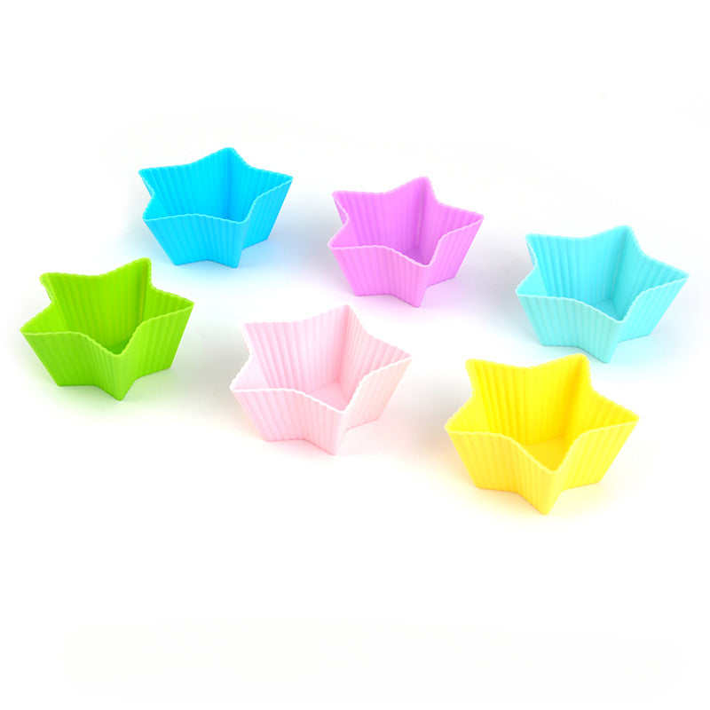 Wholesale Silicone Muffin Cups 7cm Silicone Cake Cup DIY Baking Tools