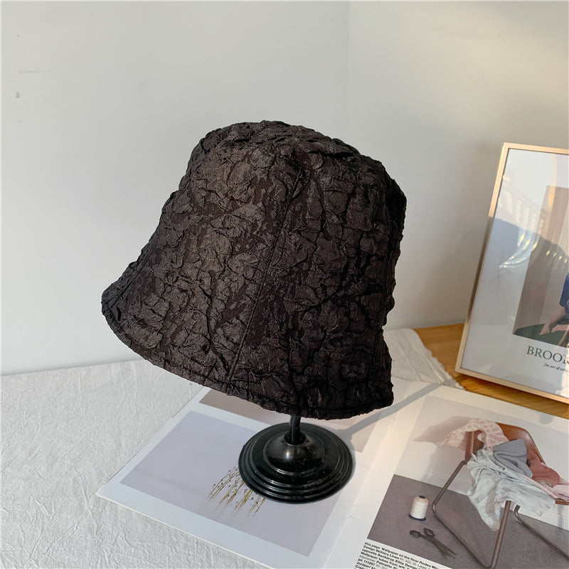 Sombrero de cubo de encaje delgado de algodón al por mayor de algodón