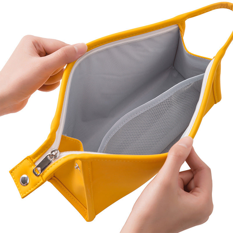 Wholesale PU Candy Color Cosmetic Bag