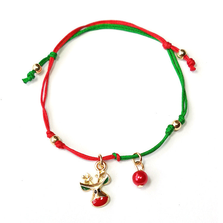 Wholesale Christmas Woven Bracelet