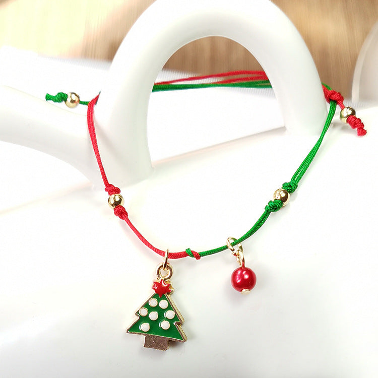 Wholesale Christmas Woven Bracelet