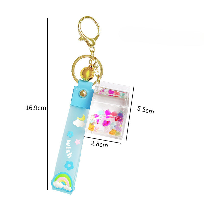 Llavero acrílico flotante importado al por mayor