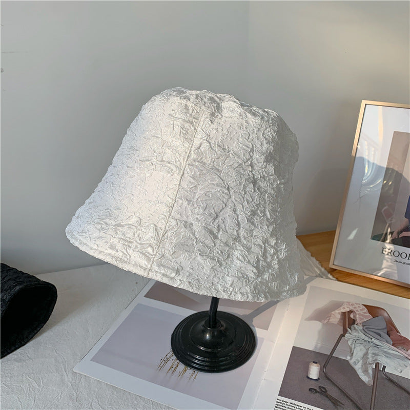 Sombrero de cubo de encaje delgado de algodón al por mayor de algodón