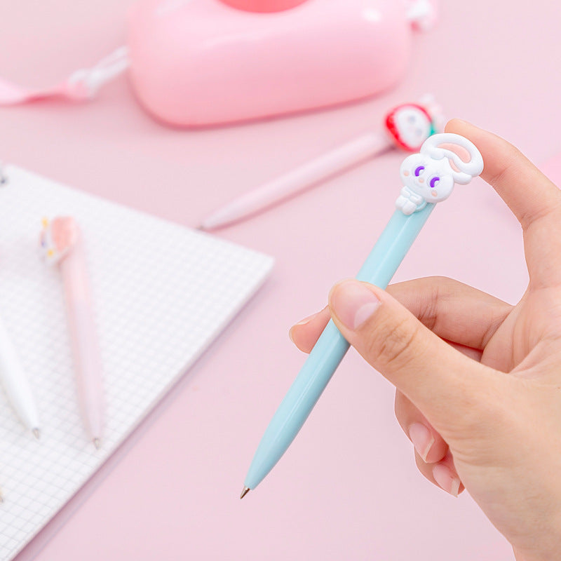 Wholesale Plastic Cute Press Ballpoint Pen