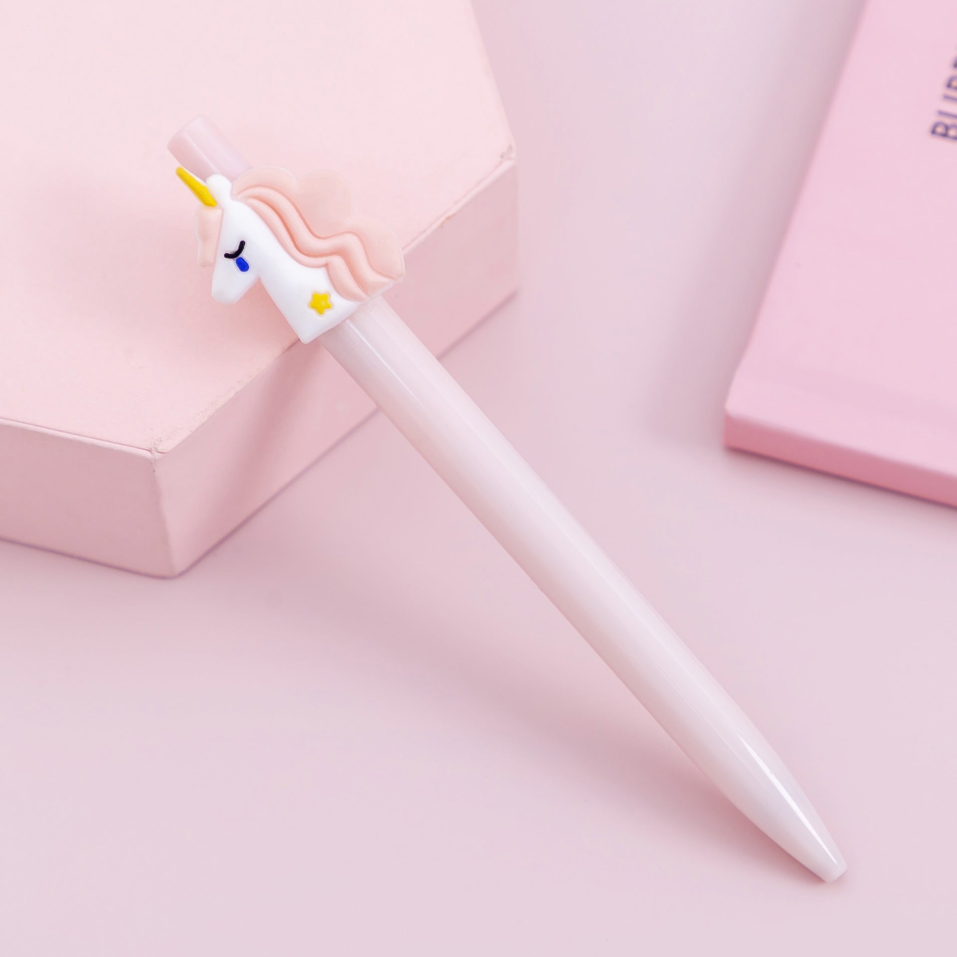 Wholesale Plastic Cute Press Ballpoint Pen