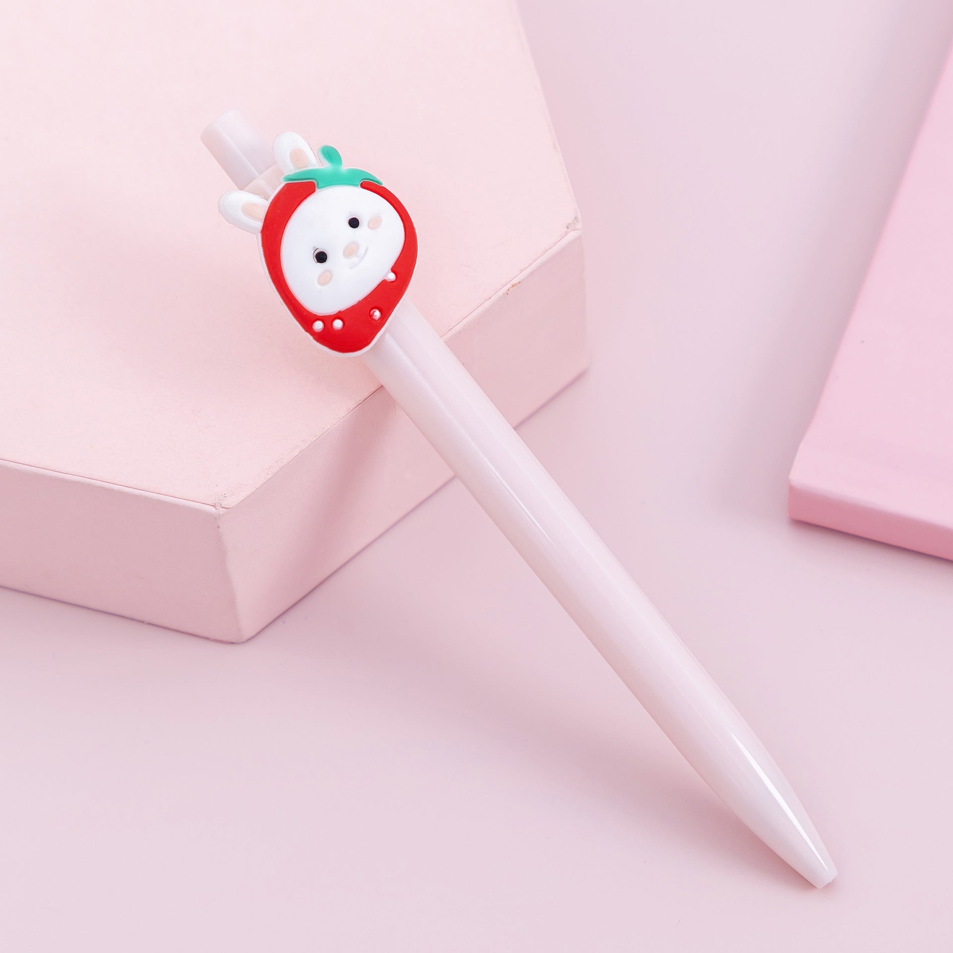 Wholesale Plastic Cute Press Ballpoint Pen