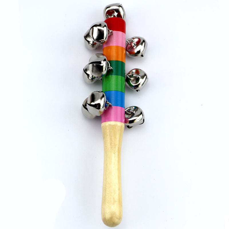 Wholesale Rainbow Hand Ring Wooden Toys