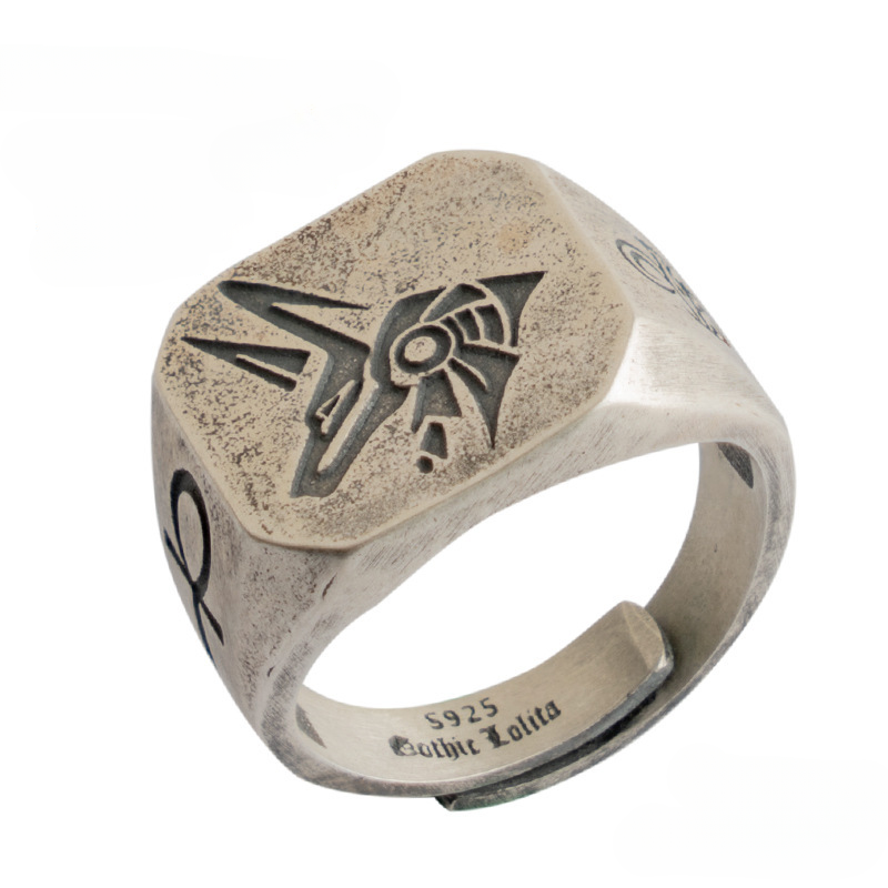 Wholesale Alloy Egyptian Eye of Horus Ring