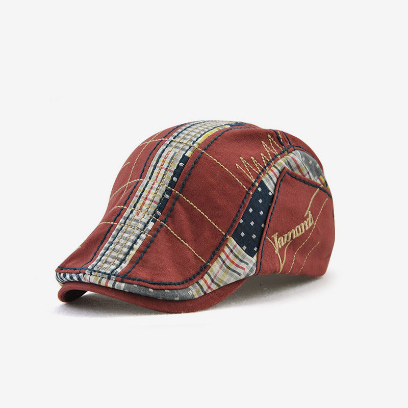 Wholesale Cotton Irregular Embroidery Beret