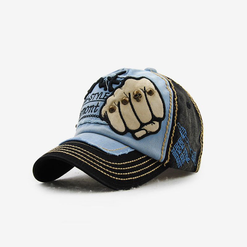 Gorra de béisbol de puño de algodón al por mayor