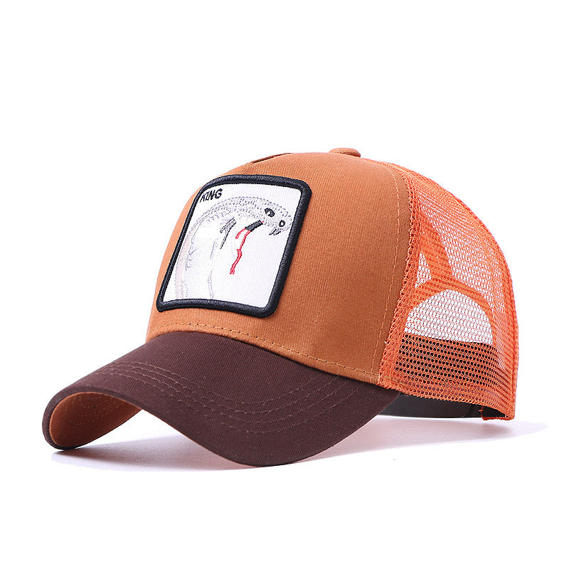 Wholesale Cotton Letter Embroidered Animal Fashion Baseball Caps