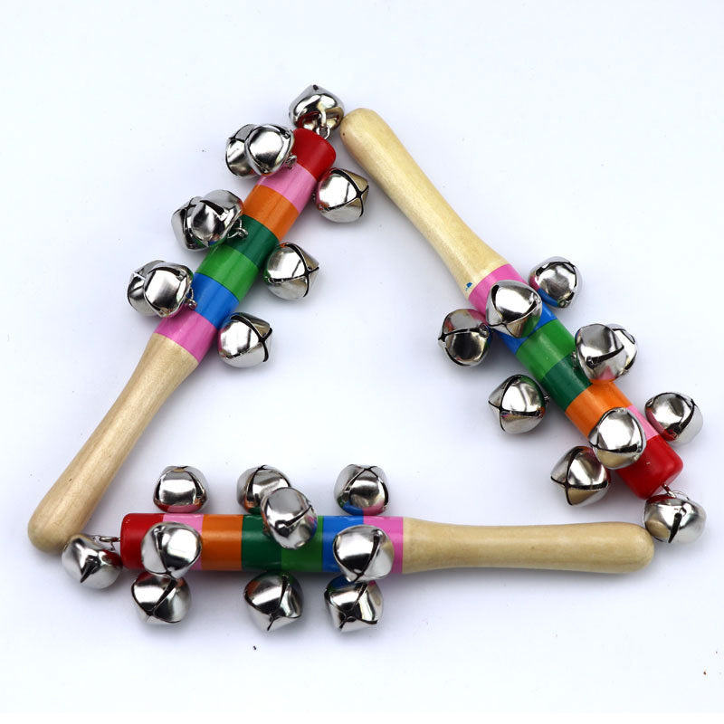 Wholesale Rainbow Hand Ring Wooden Toys