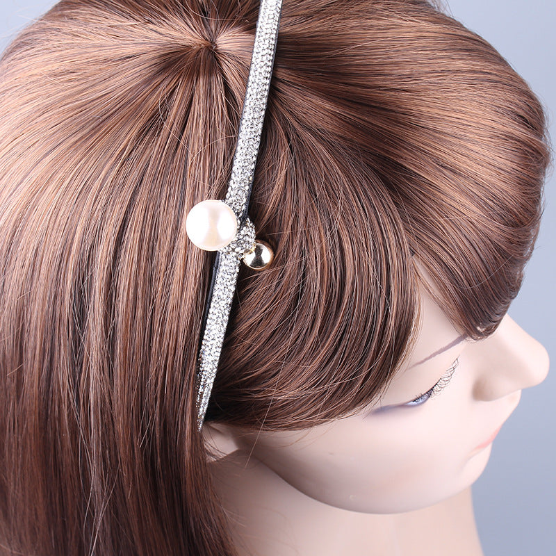 Wholesale Fine Edge Full Diamond Knotting Head Hoop