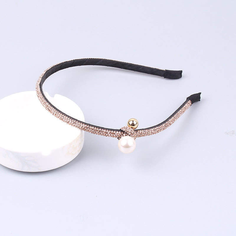 Wholesale Fine Edge Full Diamond Knotting Head Hoop