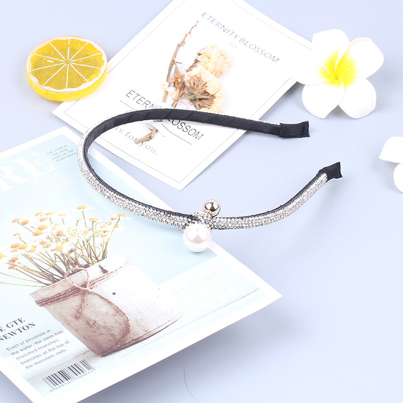 Wholesale Fine Edge Full Diamond Knotting Head Hoop