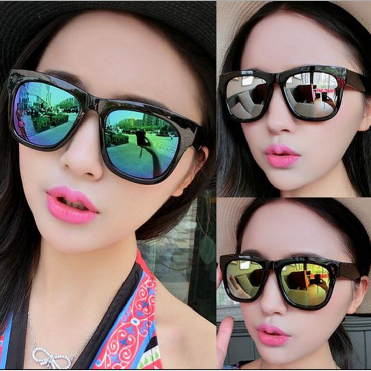 Wholesale Sunglasses Reflective Color Film Fashion Trend Sunglasses