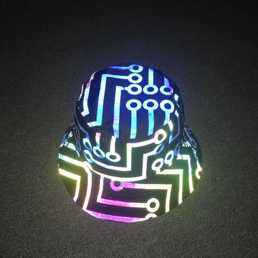 Wholesale Polyester Symphony Reflective Bucket Hat